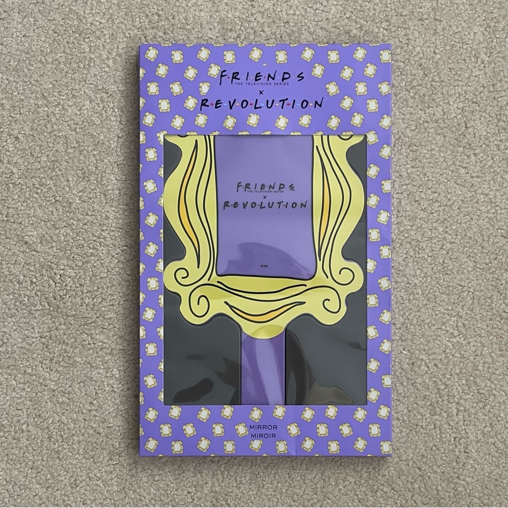 Makeup Revolution x Friends Purple Door Handheld Mirror